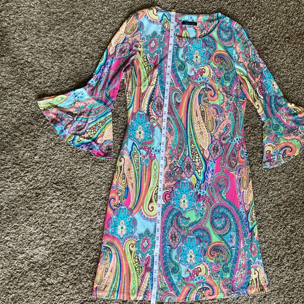 Tommy Hilfiger Colorful Paisley Dress - Picture 3 of 8